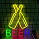 Customize Joyful Drinking with Bottle Neon Sign