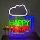 Customize Happy Hour Beer Celebration Time Neon Sign