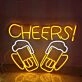 Customize Cheers Toasting style2 Neon Sign