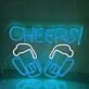 Customize Cheers Toasting style2 Neon Sign