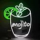 Customize Mojito Drink Neon Sign