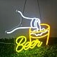 Customize Pouring Drink Neon Sign