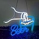 Customize Pouring Drink Neon Sign