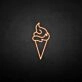 Ice Cream 4' neon sign