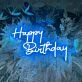Happy Birthday Celebration Deco Neon Sign