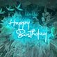 Happy Birthday Celebration Deco Neon Sign
