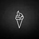 Ice Cream 4' neon sign