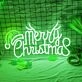 Merry Christmas Celebration Deco Neon Sign