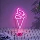 Ice Cream 4' neon sign