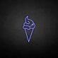 Ice Cream 4' neon sign