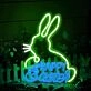 Cute Easter Bunny Neon Sign