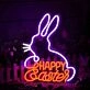 Cute Easter Bunny Neon Sign