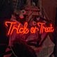 Halloween Trick or Treat Neon Sign