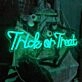 Halloween Trick or Treat Neon Sign