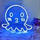 Cute Octopus Neon Sign