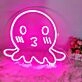 Cute Octopus Neon Sign