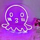 Cute Octopus Neon Sign