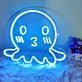 Cute Octopus Neon Sign