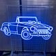 Cool Convertible Car Neon Sign