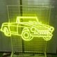 Cool Convertible Car Neon Sign