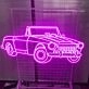 Cool Convertible Car Neon Sign