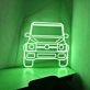 Off-Road Vehicle Neon Sign