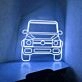 Off-Road Vehicle Neon Sign