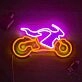 Motorbike Racing Neon Sign
