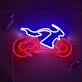 Motorbike Racing Neon Sign