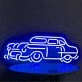 Vintage Car Neon Sign