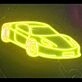 Race Car Neon Sign