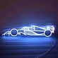 Cool Racing Competition Neon Sign