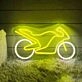 Racing Motorcycle Neon Sign