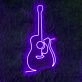 Music Guitar Neon Sign