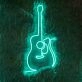 Music Guitar Neon Sign