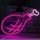 Delicious Large Drumstick Neon Sign