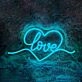 Romantic Heart Love Wedding Neon Light