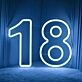 Number Birthdays LED Neon Sign