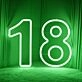 Number Birthdays LED Neon Sign