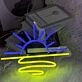 Sunrise Over the Sea Neon Sign