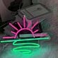 Sunrise Over the Sea Neon Sign