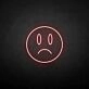 'Wry Smile' neon sign