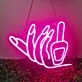 Chic Nail Salon Manicure Neon Sign