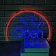 Trendy Creative Open Neon Sign