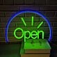 Trendy Creative Open Neon Sign