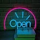 Trendy Creative Open Neon Sign