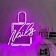 Customize Stylish Nail Polish Nail Salon Neon Sign