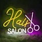 Customize Classic Barbershop Scissors Neon Sign