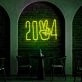 2024 Victory Pose Vibrant Neon Sign