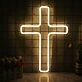 Faith Cross Inspirational Neon Sign